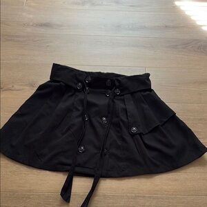 Chic Black Skater Skirt